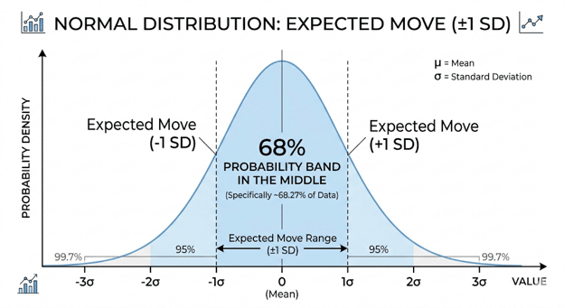 Expected move options trading