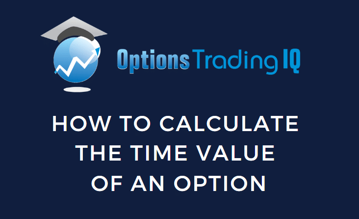 How to calculate the time value of an option