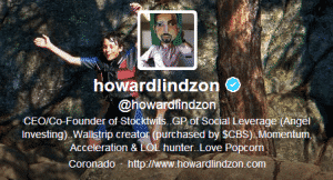 Howard Lindzon Twitter
