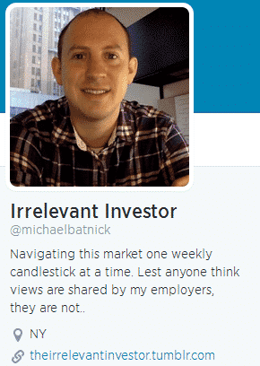 Irrelevant Investor Twitter