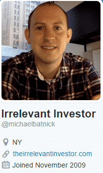 Irrelevant Investor