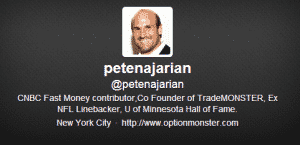 Pete Najarian Twitter