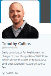 Timothy Collins Twitter