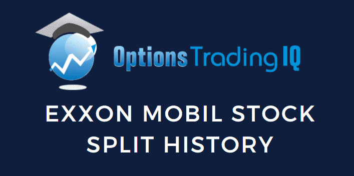 exxon stock split history