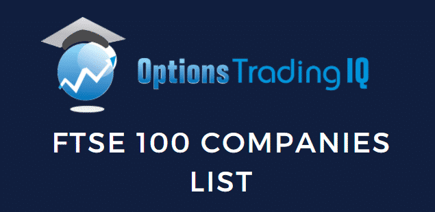 ftse 100 companies list