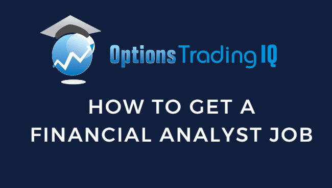 how to get a financial analyst job