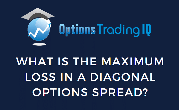 maximum loss in a diagonal options spread