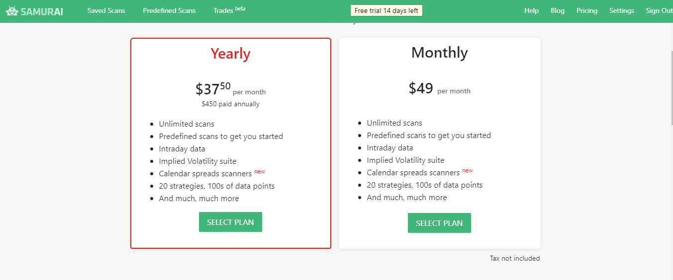 Option Samurai Review An Option Scanner For Retail Traders Option Samurai Review An Option Scanner For Retail Traders