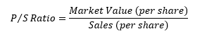 sales ratio formula