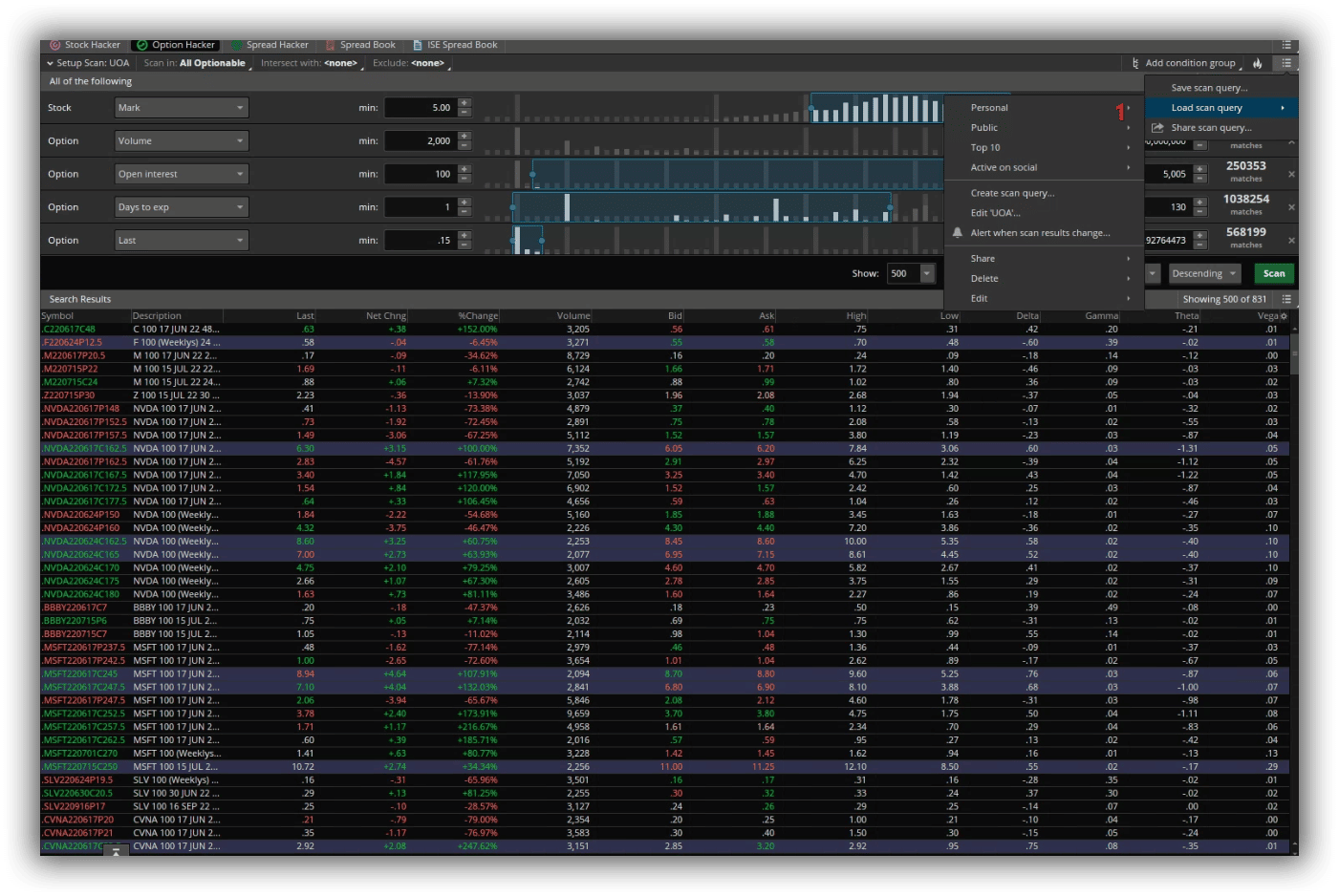 thinkorswim system requirements